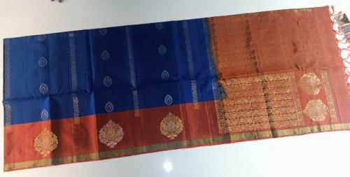 SOFT SILK SAREE WITH BLOUSE